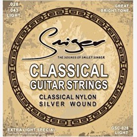 Resim Smiger Klasik Gitar Teli GSC-028 