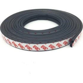 Resim Contacall Oto Kapı Bagaj ve Kaputlar Için Ses Isı ve Toz Yalıtım Fitili Siyah 10 Metre Bantlı 