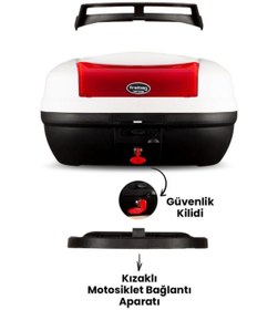 Resim Genel Markalar First Bag 48 Litre Motosiklet Çantası Beyaz 