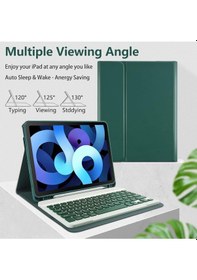 Resim Huawei Matepad Se 11" 2024 Bluetooth Özellikli Standlı Kalem Bölmeli Klavyeli Kılıf 