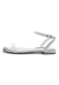 Resim Nine West MAOLAINE 5FX Beyaz Kadın Düz Sandalet 
