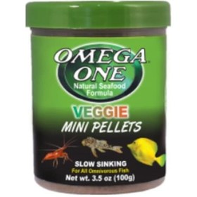 Resim Omega One Veggie Mini Pellets 130Ml / 50G 