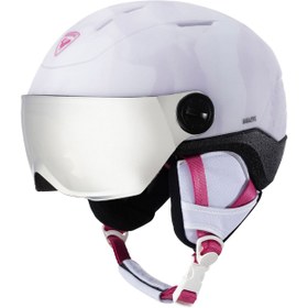 Resim Rossignol Whoopee Visor Unisex Çocuk Beyaz Kask 