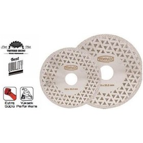 Resim Elektrolize Elmas Kesici Flanşlı Disk - 230 Mm 