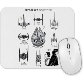 Resim Baskı Dükkanı Star Wars Prepare My Ships Mouse Pad 