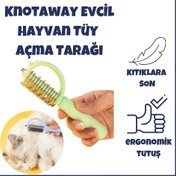 Resim KnotAway Evcil Hayvan Tüy Açma Tarağı 