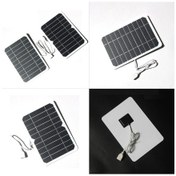 Resim Lemestar 5w Usb Güneş Paneli - Kamp Ve Seyahat İçin Taşınabilir Şarj Çözümü 