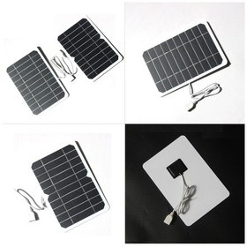 Resim Lemestar 5w Usb Güneş Paneli - Kamp Ve Seyahat İçin Taşınabilir Şarj Çözümü 