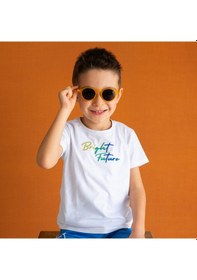 Resim 6-12 Yaş Çocuk Güneş Gözlüğü Honey Bee Sarı 