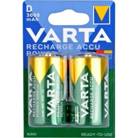 Resim Ata Elektronik Sallanan Ana Kucağı Beşiği Pili Varta 3000MAH D Orta Boy Pil 2li Paket Tombul Orta Pil D - Şarj Edilebilir Şarzlı Pil D Boy 