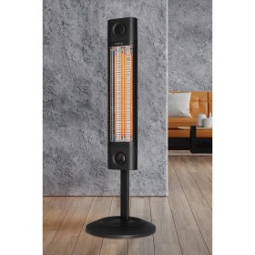 Resim Veito CH1800RE-NOIR Karbon Infrared Uzaktan Kumandalı Isıtıcı - Elektirikli Soba 