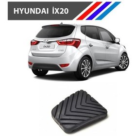 Resim OTOZET Hyundai IX20 Debriyaj ve Fren Pedal Lastiği 2 Adetli Set 
