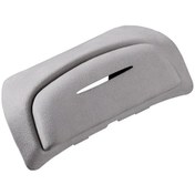 Resim Moveevo Tesla Model 3/model Y İçin Flocking Stili Gözlük Kutusu, Plastik Malzeme, Gri Renk, Kolay Kurulum, Araç İç Dekorasyon Aksesuarı 