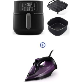 Resim Philips HD9285 Xxl Airfry 7.2 Litre + Philips DST5030 BUHARLIÜTÜ2400 W 