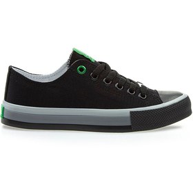 Resim Benetton Erkek Siyah Spor Ayakkabı Bn-30191 