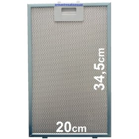 Resim Beko Ade 62540 S Davlumbaz Aspiratör Filtresi Filtre 9197059799 