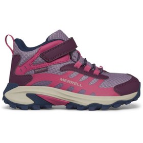 Resim Merrell Pembe Kız Çocuk Outdoor Bot MK167544-MOAB SPEED 2 MID A/C WTRPF 