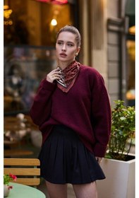 Resim Şehir Işıltısı Kadın Fular Bandana V6 Çok Renkli 