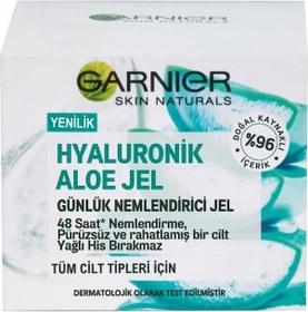 Resim Garnier Hyaluronik Aloe Vera Günlük Nemlendirici Jel 50 ML 