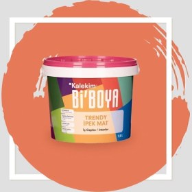 Resim Bi'Boya İpek Mat Trendy Olimpos Ateşi 7.5 Lt 