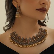 Resim Boho Chic Vintage Esinli Çan Mücevheri ve Küpe Seti - Aşırı Bohem Stili Moda Mücevheri, Çinko Alaşımlı, Günlük Giyim ve Özel Olaylar için Mükemmel, Bohem Stili Mücevher|Vintage Esinli Tasarım|Çinko Alaşımlı Mücevher 