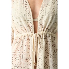 Resim Penti Ekru Jasmine Kimono 