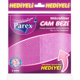 Resim Parex Mikro Fiber Temizleme Bezi Hediyeli Mikro Fiber Cam Bezi (PAREX.1909688) 