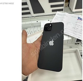 Resim Apple iPhone 15 Plus İkinci El TR | 256 GB | Siyah 