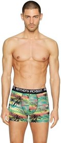 Resim Anthony Jackson Likralı 5'li-3'lü Kutu Desenli Premium Erkek Boxer Palm Horizon 