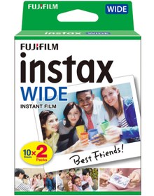 Resim Fujifilm Instax Wide 20'Li Film 3'Lü Set 60 Poz / 