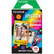 Resim Fujifilm Instax Mini Rainbow 10'lu Film 
