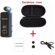 Resim Fineblue F580 Metal Klip Kablosuz Kulaklık Lotus Bluetooth 5.3 Hd Mic Gürültü Blue With Bag 