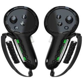 Resim Pazly Meta Quest 3 Kolu Kapağı Kılıfı 2 Adet Pil Değiştirilebilir Vr El Kavrama 