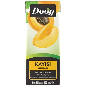 Resim Dooy Kayısı Meyve Nektarı 200 ml 