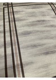 Resim Krem Dijital Baskı Salon Halısı Kaymaz Tabanlı Yıkanabilir Halı Yolluk 413 Krem 