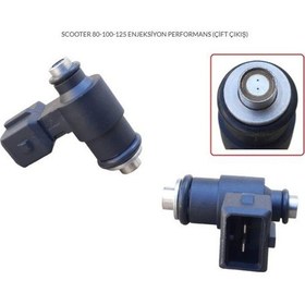 Resim Scooter 80-100-125 Enjeksiyon Performans Çift Çıkış 
