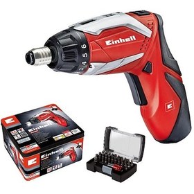 Resim Einhell TE-SD 3.6 Li Kit Şarjlı Vidalama + 32 Bits Uç - Plastik Kutu - 4513495 