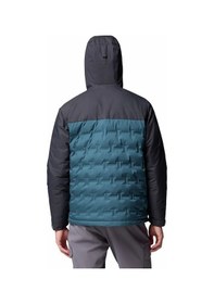 Resim Columbia Grand Trek Iıı Down Kapüşonlu Erkek Kaz Tüyü Mont Erkek Mavi Wm7857-429 Mavi 