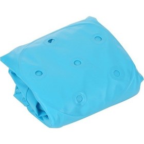 Resim Pazly Şişme Bebek Sandalyesi Taşınabilir Çocuk Kanepe Güvenlik Eğitim Sandalyesi Bebek Arabası Oyun, Banyo, Zemin, Plaj, Havuz Kenarı İçin Pvc Mavi 