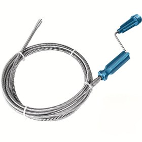 Resim Esnek Boru Temizleme Şaftları 5.5 Mm X 259.99 cm - Mağazalar için Temizleme Kanca ile Spiral Drenaj 