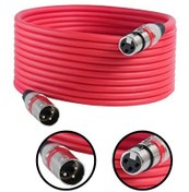 Resim Midex MXL-15M-RD XLR TO XLR 15 MT Mikrofon Kablosu 