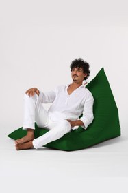 Resim earmut Piramit Armut Koltuk Yeşil 