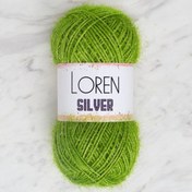 Resim Loren Silver Yeşil El Örgü İpi - RS0047 - 34099 