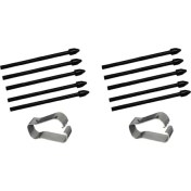 Resim Sab S6 S7 S7+ Çizim Aksesuarları Için Düzeltme ile 10 Parçalı Uçlar 10 Pc 10MM 