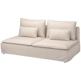 Resim IKEA Söderhamn 3'lü Kanepe Gransel Ekru Renk 