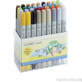 Resim Copic Ciao Manga 36'Lı Set 