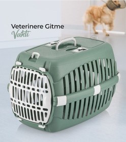 Resim Pet Kedi Köpek Taşıma Çantası - Evcil Hayvan Seyahat Çantası 