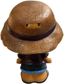 Resim Netavantaj One Piece Luffy Figürlü Kumbara, Plastik, 20 cm, Mor 
