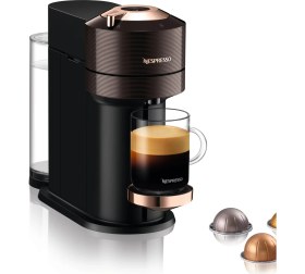 Resim Nespresso Vertuo Next Premium Kahverengi Kahve Makinesi ve Süt Köpürtücü Aksesuar 