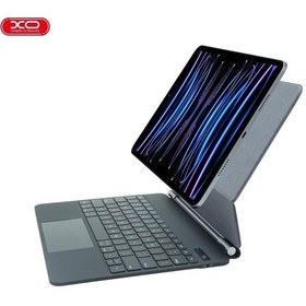 Resim İpad Air Ve Pro 11 Uyumlu Manyetik Askı Tasarımlı Touchpad Li Türkçe Q Kablosuz Klavye Kb13 